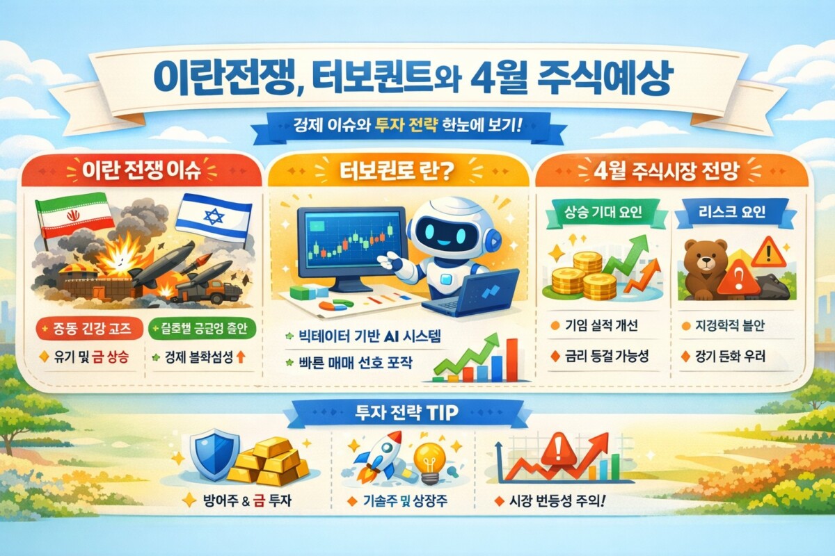 이란전쟁,터보퀀트와 4월주식예상