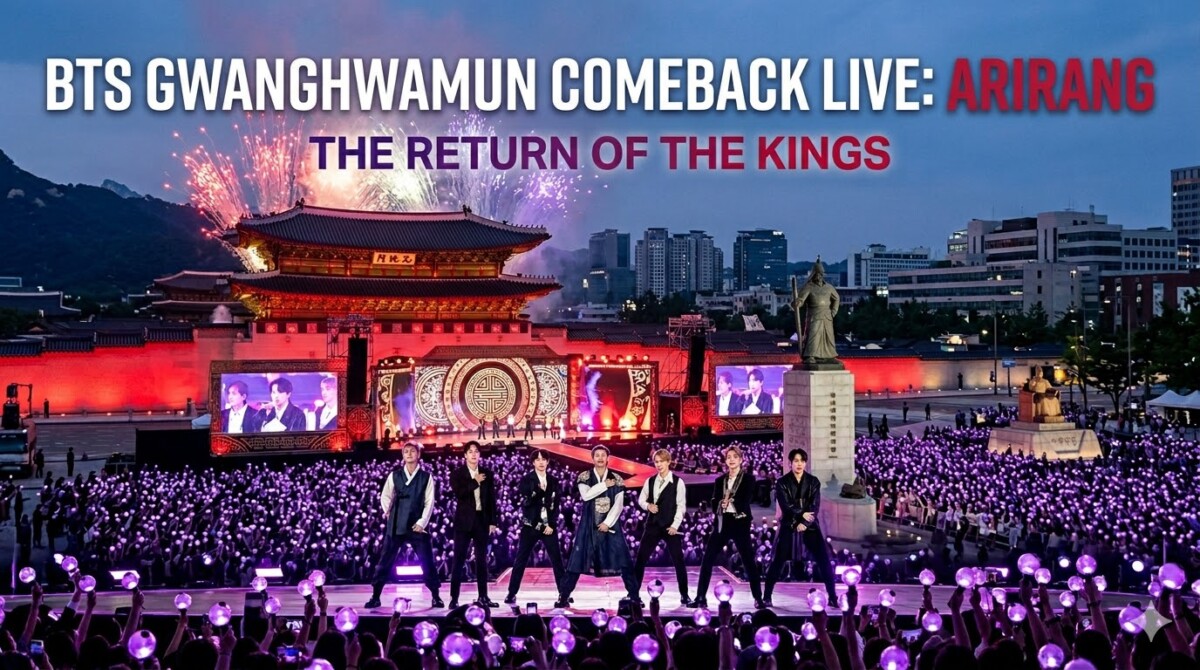 comeback bts 광화문