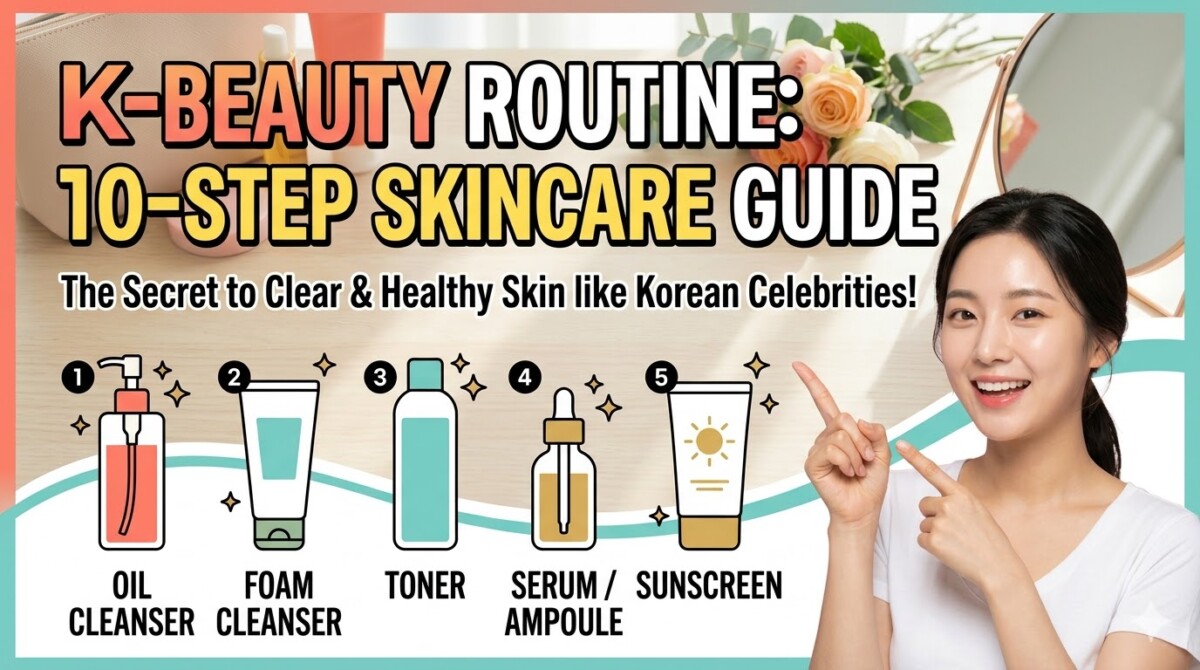 K-Beauty Routine: 10 Steps to Celebrity Skin