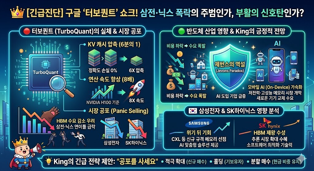 [긴급진단] 구글 '터보퀀트' 쇼크!