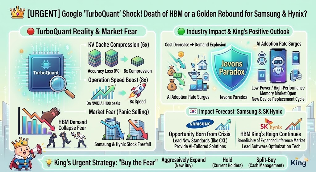 👑 [URGENT] Google 'TurboQuant' Shock!