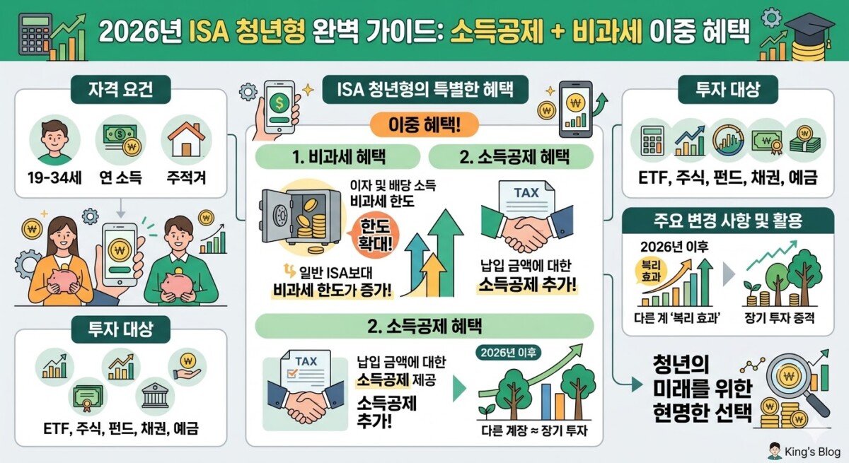 아무도 알려주지 않는 2026년 청년 ISA의 비밀: 이중 혜택으로 자산 2배 만들기