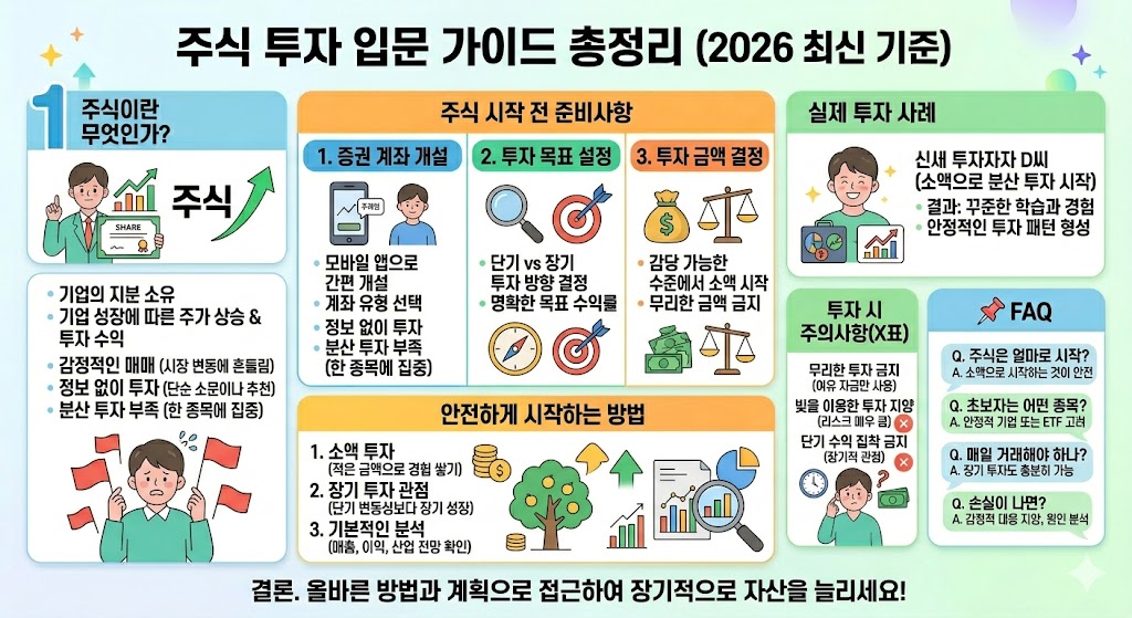 주식초보자 투자입문가이드